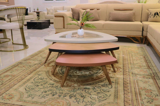 Table basse lotus